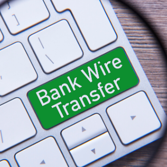 Pay via Wire Transfer