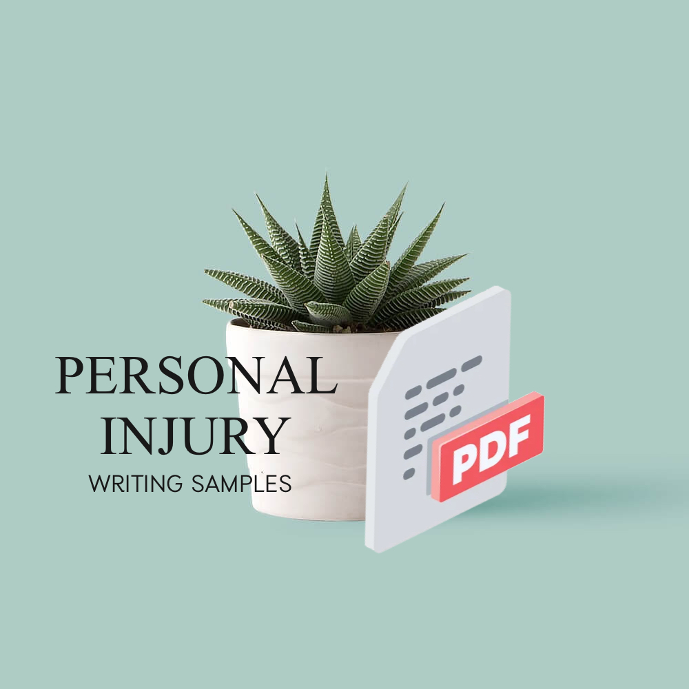 Personal Injury Samples